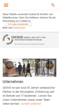 Mobile Screenshot of gesis.de